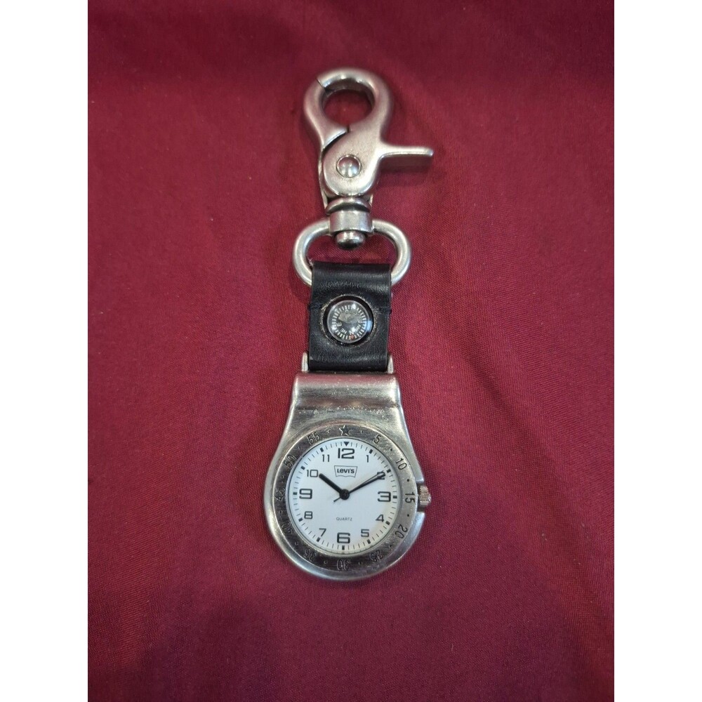 Levi’s Clip-On Watch with Compass New Battery